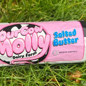 Block of farm butter